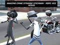 Hra Úžasný zločin Strange Stickman Rope Vice Vegas 