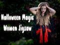Hra Halloween magické ženy skládačka 