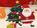Hra Santa Veselé Vánoce Puzzle 
