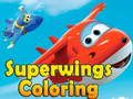 Hra Superwings zbarvení 