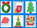 Hra Vánoční puzzle pro děti 