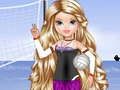 Hra Volejbalové šaty Barbie 