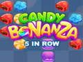 Hra Candy Bonanza 5 v řadě 