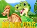 Hra Dino posuvné puzzle 