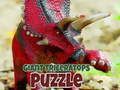Hra Obří puzzle Triceratops 