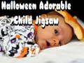 Hra Halloween roztomilé dítě skládačka 