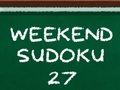 Hra Víkendové sudoku 27 
