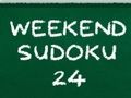 Hra Víkendové sudoku 24 