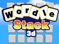 Hra Wordle Stack 3d