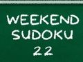 Hra Víkendové sudoku 22 