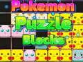 Hra Pokémon puzzle bloky 