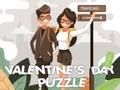 Hra Puzzle na Valentýna 
