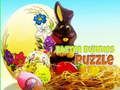 Hra Puzzle velikonoční zajíčci 