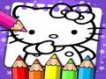 Hra Hello Kitty omalovánky 