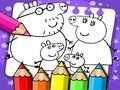 Hra Omalovánky prasátko Peppa 