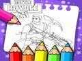 Hra Fortnite omalovánky 
