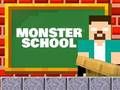 Hra Škola monster: Horská dráha a parkour 