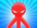 Hra Red Stickman vs Monster School