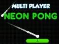 Hra Neon Pong pro více hráčů 