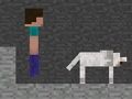 Hra Steve a Wolf 