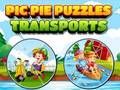 Hra Pic Pie Puzzle Transports 