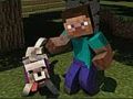 Hra Minicraft: Dobrodružství Steva a vlka 