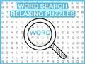Hra Word Search Relaxační hádanky 