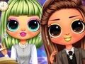 Hra BFFs Dark Academia zimní oblečení 