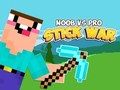 Hra Noob vs Pro Stick War