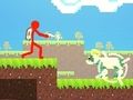 Hra Red Stickman vs Monster School 2