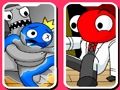 Hra Rainbow Friends Omalovánky 