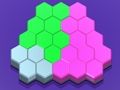 Hra Šestiúhelníkové puzzle bloky 