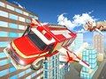 Hra Létající hasičské auto Řidič Sim 