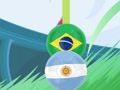 Hra Argentina vs Brazílie 