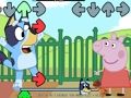 Hra FNF: Bluey vs Peppa Pig