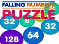 Hra Puzzle s padajícími čísly 