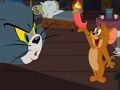 Hra Tom a Jerry ukazují pohádkovou knihu Kočka v díře 