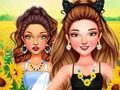 Hra Celebrity Sunflower Shine vypadá 