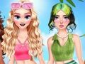 Hra Letní Kokos Girl Dress Up 