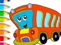 Hra Omalovánka: Autobus 