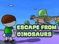 Hra Útěk před dinosaury 