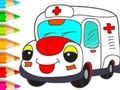 Hra Omalovánka: Ambulance 