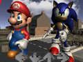 Hra Tanec Super Mario & Sonic FNF 