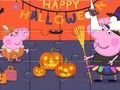 Hra Skládačka: Peppa Halloween 