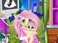 Hra Pony Fluttershy narození dítěte 
