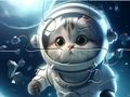 Hra Skládačka: Astronaut-Cat 