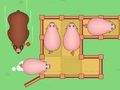 Hra Slide Puzzle: Pohyb prasátka 