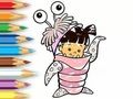 Hra Omalovánky: Monster Costume Girl 