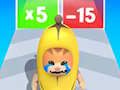 Hra Epic Banana Run: Merge Master