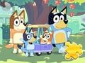 Hra Skládačka: Bluey Family 